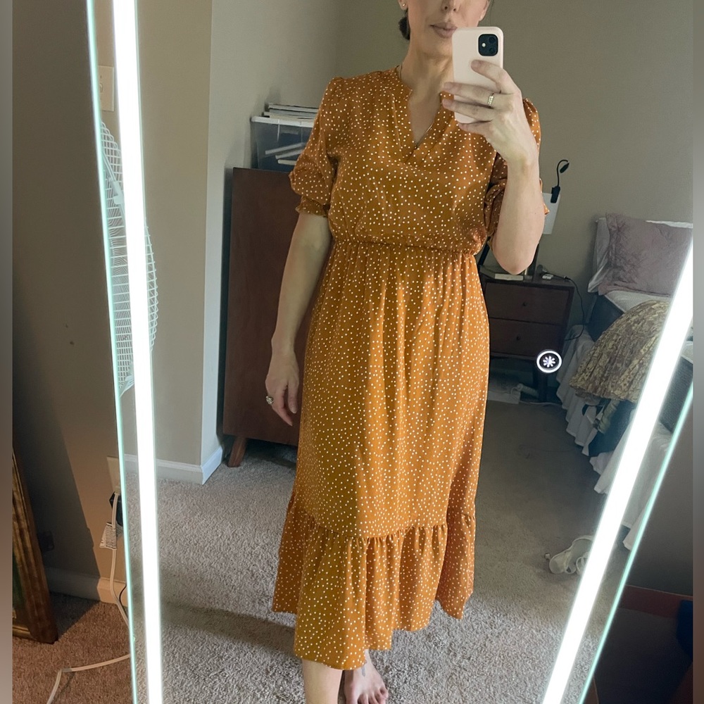 SHEIN polkadot dress